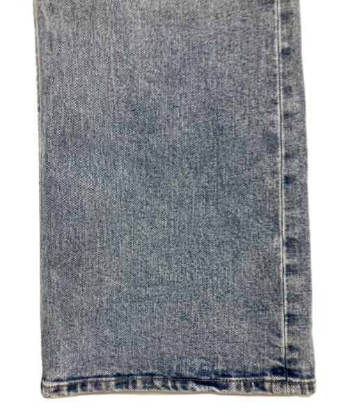 anuans（アニュアンス）anuans (アニュアンス) Wide leg denim インディゴの古着・服飾アイテム