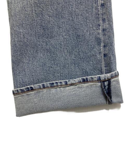 anuans（アニュアンス）anuans (アニュアンス) Wide leg denim インディゴの古着・服飾アイテム