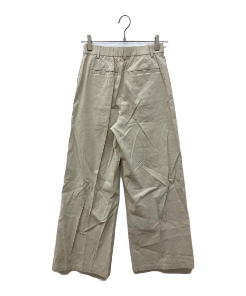 theory luxe（セオリーリュクス）theory luxe (セオリーリュクス) リネンブレンドワイドパンツ ベージュ サイズ:36の古着・服飾アイテム