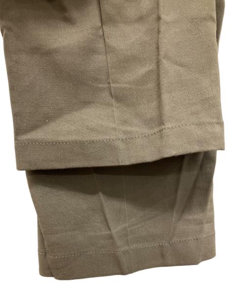 theory luxe（セオリーリュクス）theory luxe (セオリーリュクス) リネンブレンドテーパードパンツ ブラウン サイズ:36の古着・服飾アイテム