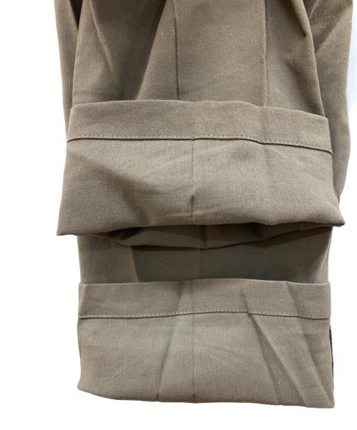 theory luxe（セオリーリュクス）theory luxe (セオリーリュクス) リネンブレンドテーパードパンツ ブラウン サイズ:36の古着・服飾アイテム