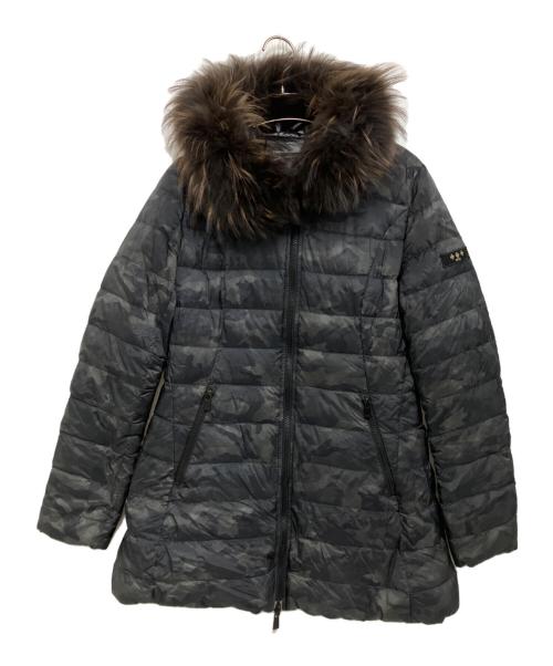 TATRAS（タトラス）TATRAS (タトラス) カモフラージュ柄ダウンコート オリーブ サイズ:2の古着・服飾アイテム