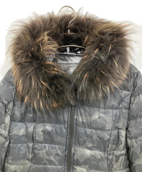 TATRAS（タトラス）TATRAS (タトラス) カモフラージュ柄ダウンコート オリーブ サイズ:2の古着・服飾アイテム