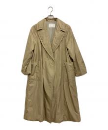 BALLSEY（ボールジィ）の古着「パデットタフタ コート」｜ベージュ