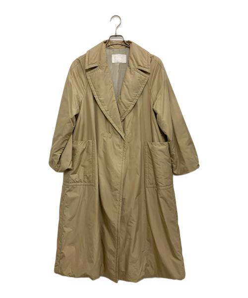 BALLSEY（ボールジィ）BALLSEY (ボールジィ) パデットタフタ コート ベージュ サイズ:36の古着・服飾アイテム