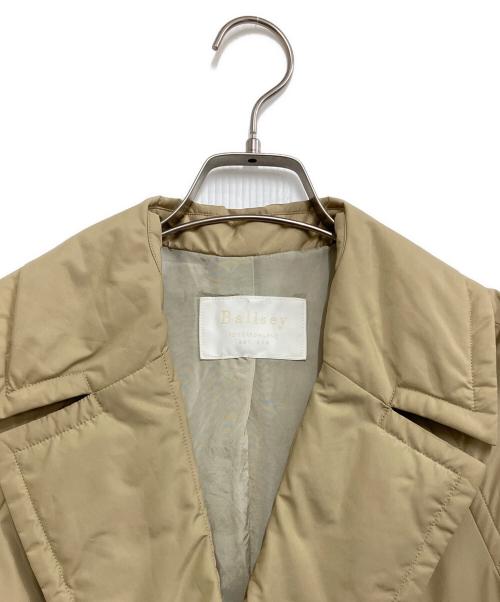 BALLSEY（ボールジィ）BALLSEY (ボールジィ) パデットタフタ コート ベージュ サイズ:36の古着・服飾アイテム