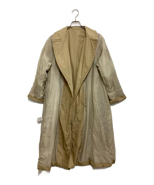 BALLSEY（ボールジィ）BALLSEY (ボールジィ) パデットタフタ コート ベージュ サイズ:36の古着・服飾アイテム