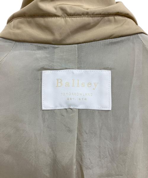 BALLSEY（ボールジィ）BALLSEY (ボールジィ) パデットタフタ コート ベージュ サイズ:36の古着・服飾アイテム