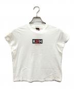 KITHキス）の古着「Marilyn Monroe Kiss Mulberry Vintage Tee」｜ホワイト