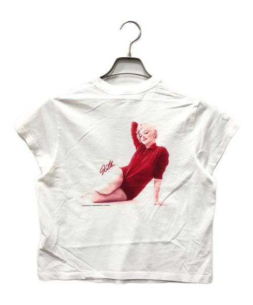 KITH（キス）KITH (キス) Marilyn Monroe Kiss Mulberry Vintage Tee ホワイト サイズ:SIZE Sの古着・服飾アイテム