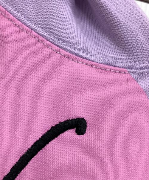 KENZO（ケンゾー）KENZO (ケンゾー) プリントプルオーバーパーカー パープル サイズ:Sの古着・服飾アイテム