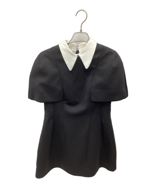 CELFORD（セルフォード）CELFORD (セルフォード) 襟付きポンチセットアップ ブラック サイズ:36の古着・服飾アイテム