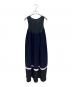 CFCL (シーエフシーエル) POTTERY SLEEVELESS BUST FLARE DRESS ネイビー サイズ:1：40000円