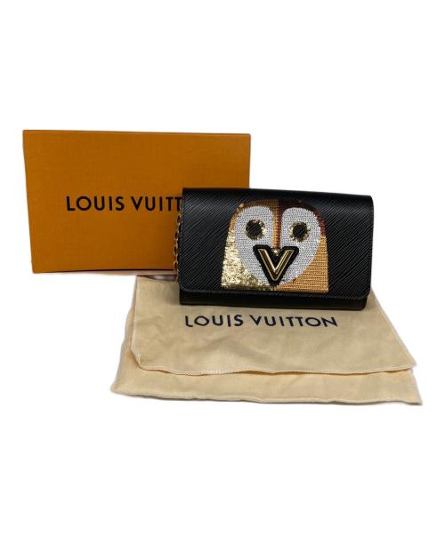 LOUIS VUITTON（ルイ ヴィトン）LOUIS VUITTON (ルイ ヴィトン) Portefeuille Twist Owl Wallet ポルトフォイユ・ツイスト フクロウ/M62334 ブラックの古着・服飾アイテム