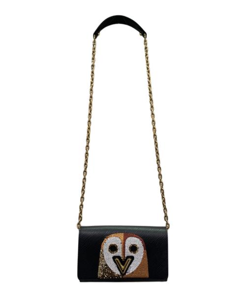 LOUIS VUITTON（ルイ ヴィトン）LOUIS VUITTON (ルイ ヴィトン) Portefeuille Twist Owl Wallet ポルトフォイユ・ツイスト フクロウ/M62334 ブラックの古着・服飾アイテム