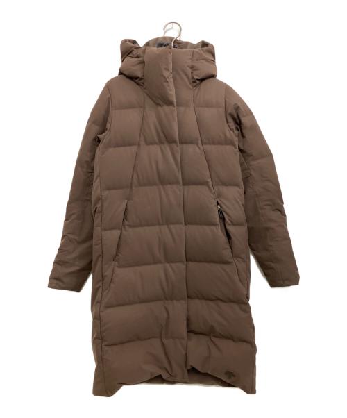 DESCENTE（デサント）DESCENTE (デサント) ダウンコート ブラウン サイズ:Lの古着・服飾アイテム