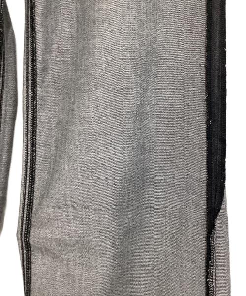 YANUK（ヤヌーク）YANUK (ヤヌーク) wide flare denim ブラック サイズ:22の古着・服飾アイテム