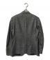 RAF SIMONS (ラフシモンズ) シルク＆リネンブレンドテーラードジャケット グレー サイズ:46：22000円