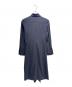 MaxMara (マックスマーラ) フリルシャツワンピース ネイビー サイズ:38：40000円