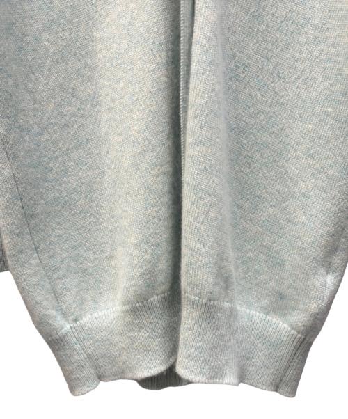 HERMES（エルメス）HERMES (エルメス) カシミヤニットロングカーディガン グリーン サイズ:34の古着・服飾アイテム