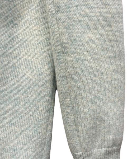 HERMES（エルメス）HERMES (エルメス) カシミヤニットロングカーディガン グリーン サイズ:34の古着・服飾アイテム