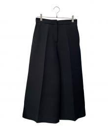 Christian Dior（クリスチャン ディオール）の古着「クロップドワイドパンツ」｜ブラック