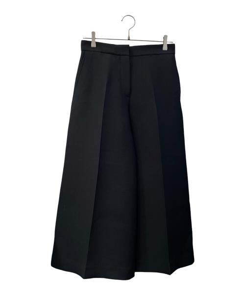 Christian Dior（クリスチャン ディオール）Christian Dior (クリスチャン ディオール) クロップドワイドパンツ ブラック サイズ:40の古着・服飾アイテム