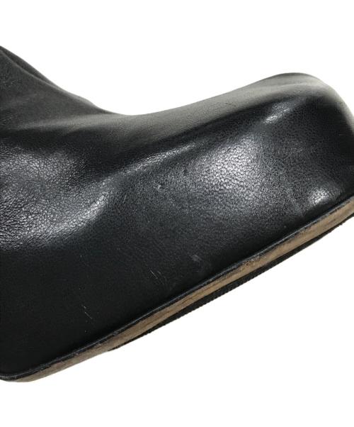 BOTTEGA VENETA（ボッテガベネタ）BOTTEGA VENETA (ボッテガベネタ) スクエアヒールブーツ ブラック サイズ:36の古着・服飾アイテム