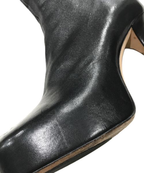 BOTTEGA VENETA（ボッテガベネタ）BOTTEGA VENETA (ボッテガベネタ) スクエアヒールブーツ ブラック サイズ:36の古着・服飾アイテム