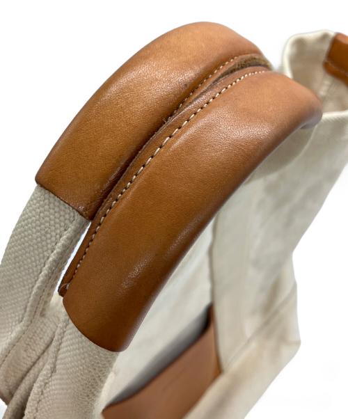 HENDER SCHEME（エンダースキーマ）Hender Scheme (エンダースキーマ) campus bag ナチュラル×キャメルの古着・服飾アイテム
