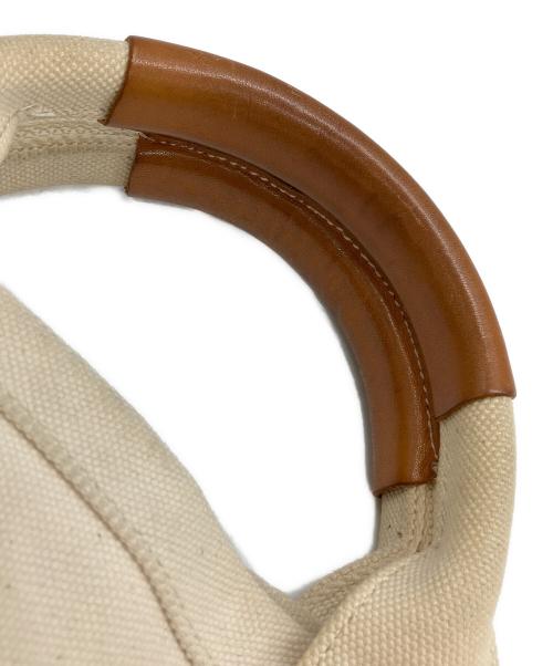 HENDER SCHEME（エンダースキーマ）Hender Scheme (エンダースキーマ) campus bag ナチュラル×キャメルの古着・服飾アイテム