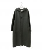 HYKEハイク）の古着「MELTON HOODED WORK COAT」｜グリーン