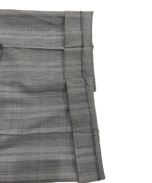 AURALEE（オーラリー）AURALEE (オーラリー) グレンチェックパンツ グレー サイズ:Oの古着・服飾アイテム