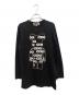 CDG（シーディージー）の古着「ロングスリーブカットソー」｜ブラック
