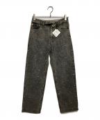 PRANK PROJECTプランクプロジェクト）の古着「Studded Straight Jeans/スタッズ付きストレートレッグジーンズ」｜グレー