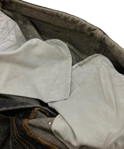 PRANK PROJECT（プランクプロジェクト）PRANK PROJECT (プランクプロジェクト) Studded Straight Jeans/スタッズ付きストレートレッグジーンズ グレー サイズ:36の古着・服飾アイテム
