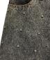 中古・古着 PRANK PROJECT (プランクプロジェクト) Studded Straight Jeans/スタッズ付きストレートレッグジーンズ グレー サイズ:36：15000円