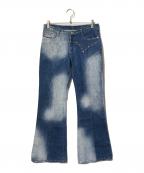 Knuth Marfクヌースマーフ）の古着「bell bottom denim pants/デニムパンツ」｜インディゴ