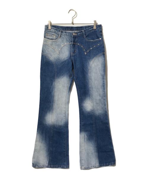 Knuth Marf（クヌースマーフ）Knuth Marf (クヌースマーフ) bell bottom denim pants/デニムパンツ インディゴ サイズ:Sの古着・服飾アイテム