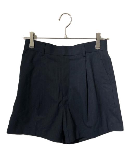 STUDIOUS（ステュディオス）STUDIOUS (ステュディオス) Pinstripe 2way Length Trousers/スラックス/ショートパンツ/ハーフパンツ ネイビー サイズ:2の古着・服飾アイテム