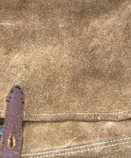 RRL（ダブルアールエル）RRL (ダブルアールエル) スウェードショルダーバッグ ブラウンの古着・服飾アイテム