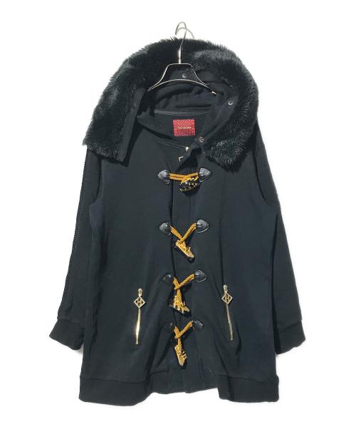 hazama（ハザマ）hazama (ハザマ) ロックンロールパーカー ブラック サイズ:表記なしの古着・服飾アイテム
