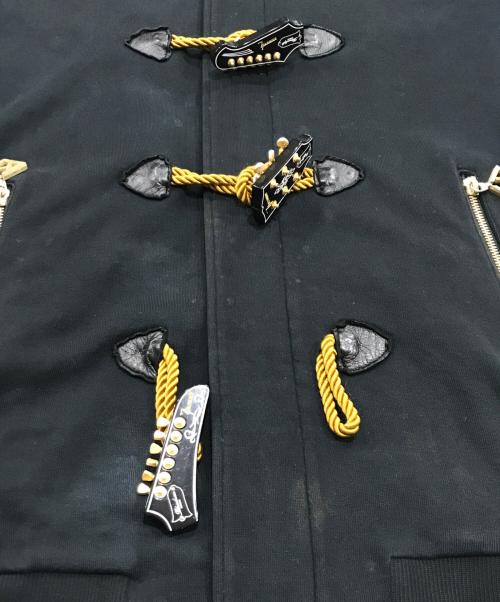 hazama（ハザマ）hazama (ハザマ) ロックンロールパーカー ブラック サイズ:表記なしの古着・服飾アイテム