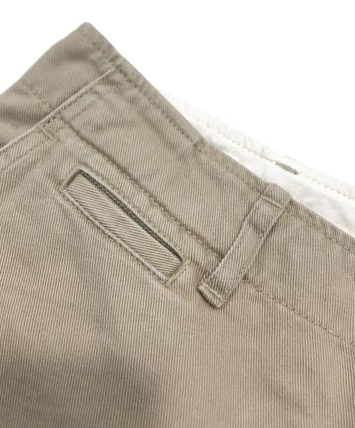 FRAMeWORK（フレームワーク）FRAMeWORK (フレームワーク) OVER SIZED CHINO パンツ/チノパン ベージュ サイズ:38の古着・服飾アイテム