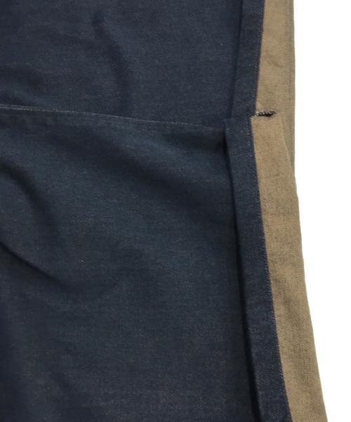 ZARA（ザラ）ZARA (ザラ) ダーツ入りワイドレッグデニムパンツ インディゴ サイズ:34の古着・服飾アイテム