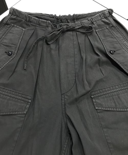 ticca（ティッカ）ticca (ティッカ) コットンギャバジンカーゴパンツ グレー サイズ:FREEの古着・服飾アイテム