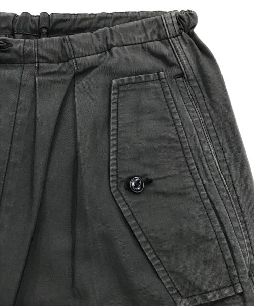 ticca（ティッカ）ticca (ティッカ) コットンギャバジンカーゴパンツ グレー サイズ:FREEの古着・服飾アイテム