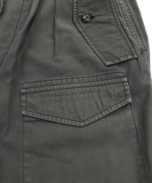 ticca（ティッカ）ticca (ティッカ) コットンギャバジンカーゴパンツ グレー サイズ:FREEの古着・服飾アイテム