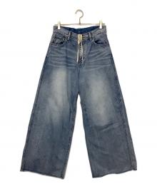 5 1/2×Spick and Span（ファイブアンドハーフ×スピック＆スパン）の古着「SOFT DRAWSTRINGDENIM」｜インディゴ