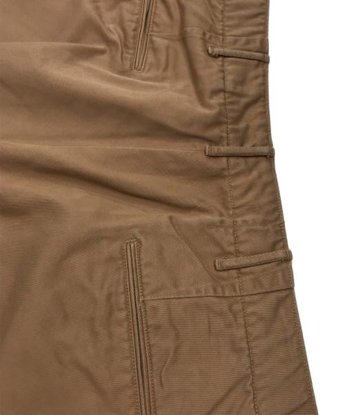 BUZZ RICKSON'S（バズリクソンズ）BUZZ RICKSON'S (バズリクソンズ) EARLY MILITARY CHINOS 1945MODEL ブラウン サイズ:印字消え　実寸参照の古着・服飾アイテム